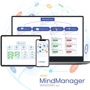 MindManager Windows 21: улучшенные возможности визуализации для трансформации данных