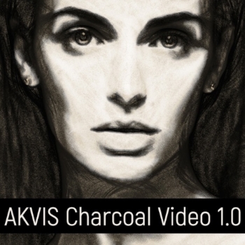 AKVIS Charcoal Video: эффекты рисования углем и мелом для видео