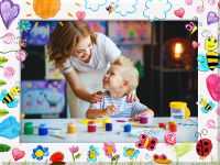 Рамки для фото «Детское творчество»