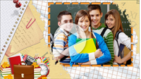 Шаблоны для слайд-шоу ко дню учителя. Купить в allsoft.ru