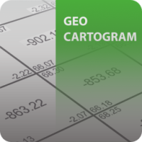 Купить Geo Cartogram