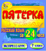 Пятёрка в табеле. Русский язык за 24 часа. 7 класс