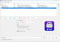 MSG to PDF Converter (Конвертер MSG в PDF)
