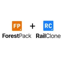 iToo Forest Pack Pro + RailClone Pro