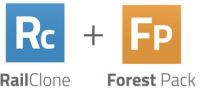 iToo Forest Pack Pro + RailClone Pro. Купить в Allsoft