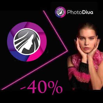 Редактор PhotoDiva – ваши лучшие селфи со скидкой 40%