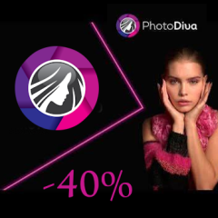 Редактор PhotoDiva – ваши лучшие селфи со скидкой 40%